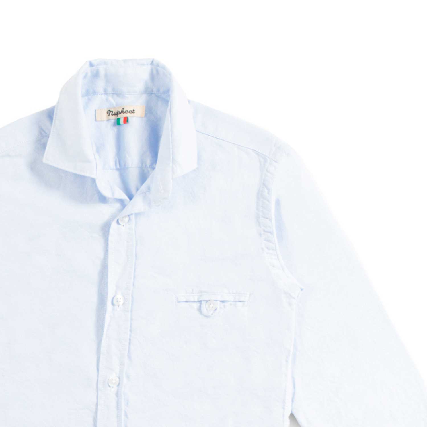 Nupkeet Camicia con Taschino in Oxford – Reale Outlet