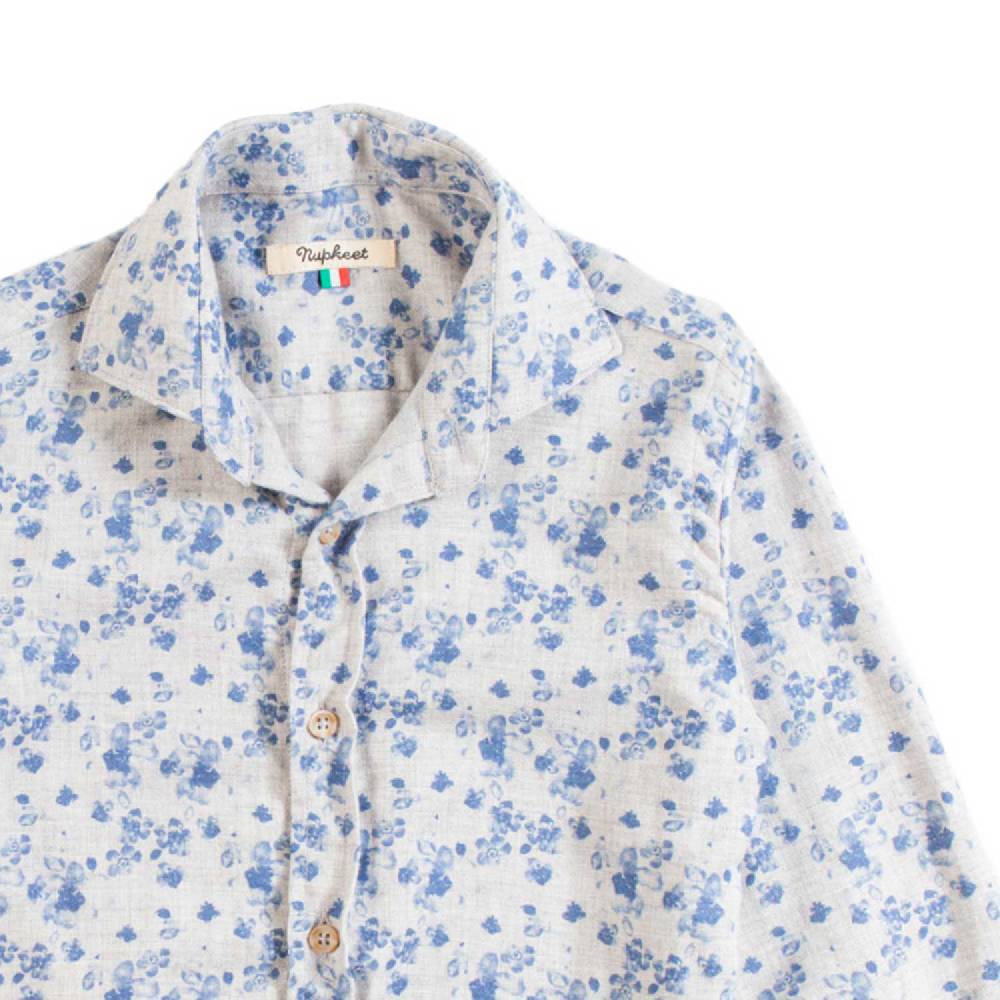 Nupkeet Camicia a Fiori in Flanella – Levico Saldi