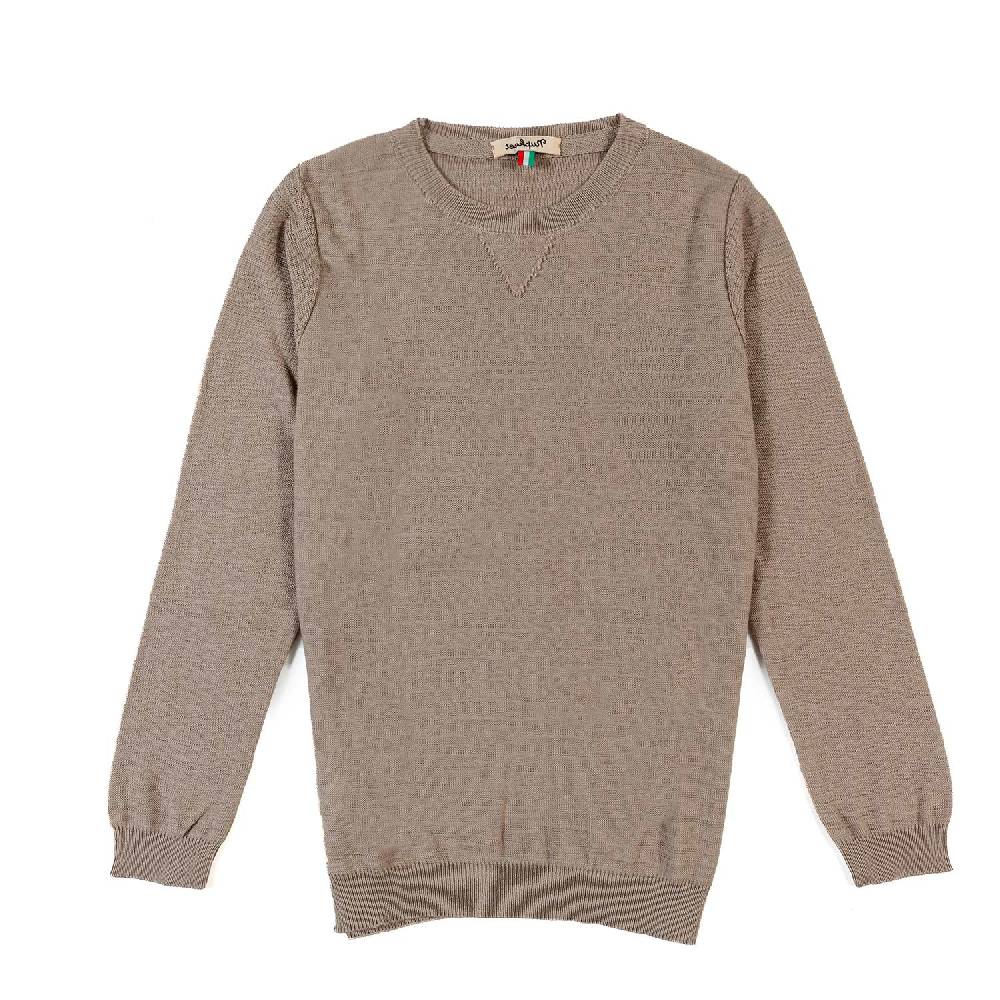 Nupkeet Pullover tricot beige sabbia Capalbio Italy