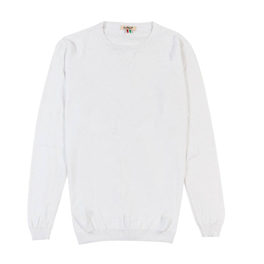 Nupkeet Pullover tricot bianco Capalbio 2025