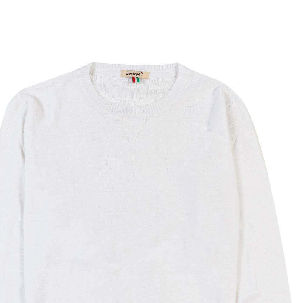 Nupkeet Pullover tricot bianco Capalbio 2025