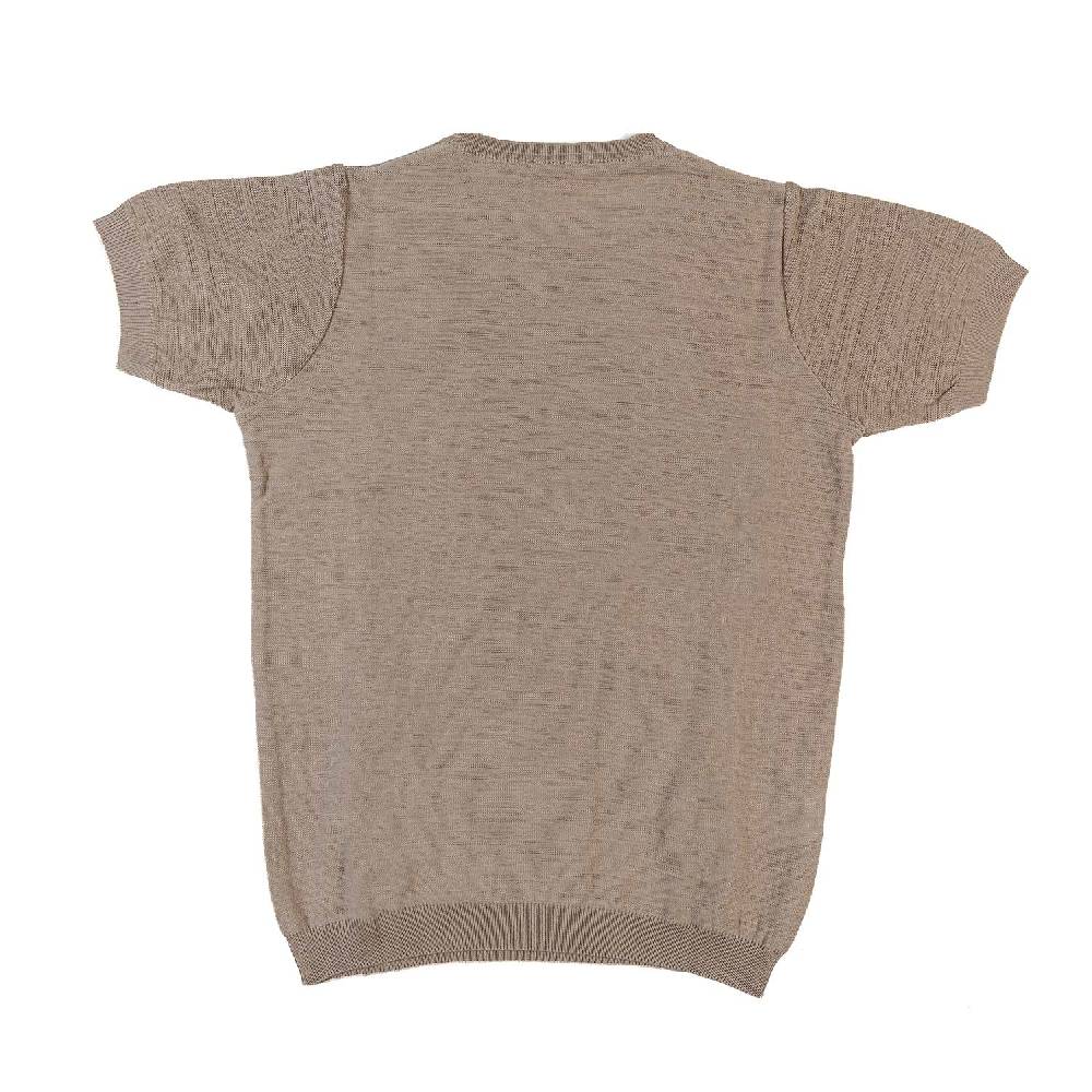 Nupkeet T-shirt tricot beige sabbia Fano Promozione