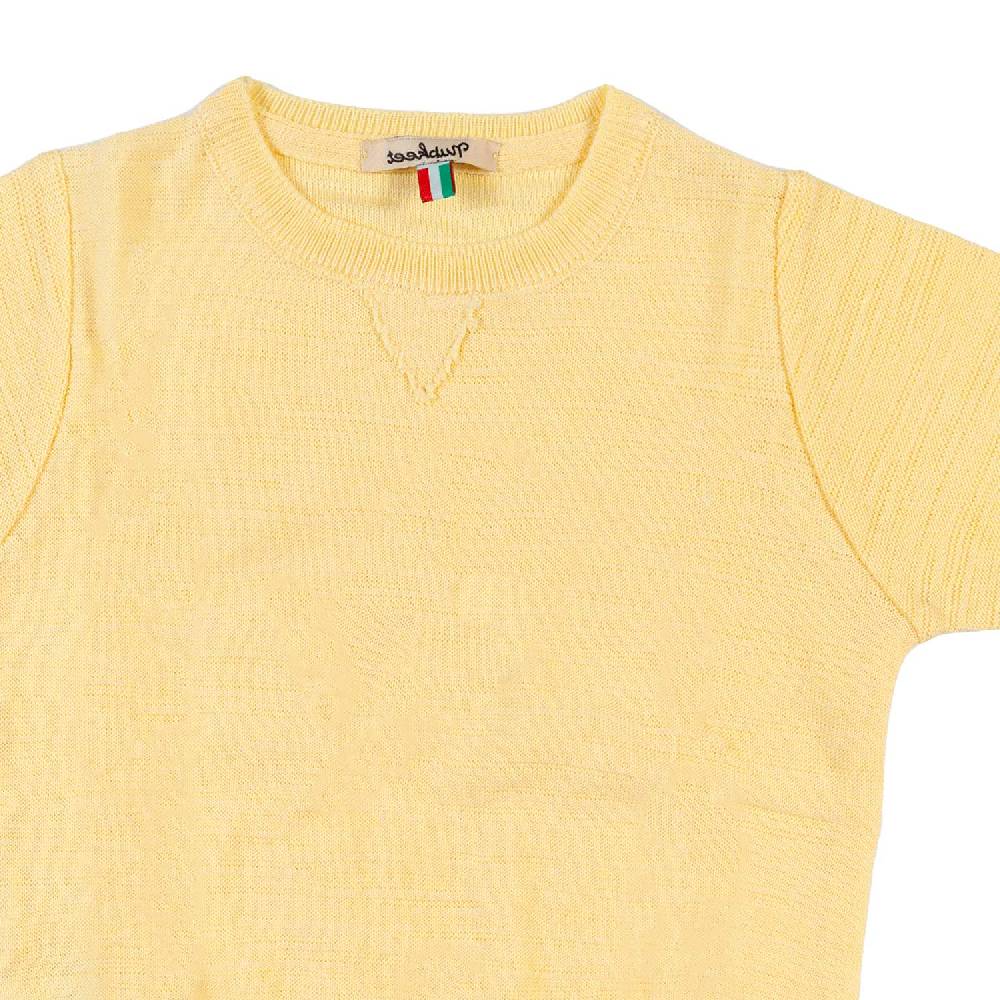 Nupkeet T-shirt tricot giallo banana Fano Spedizione Gratuita