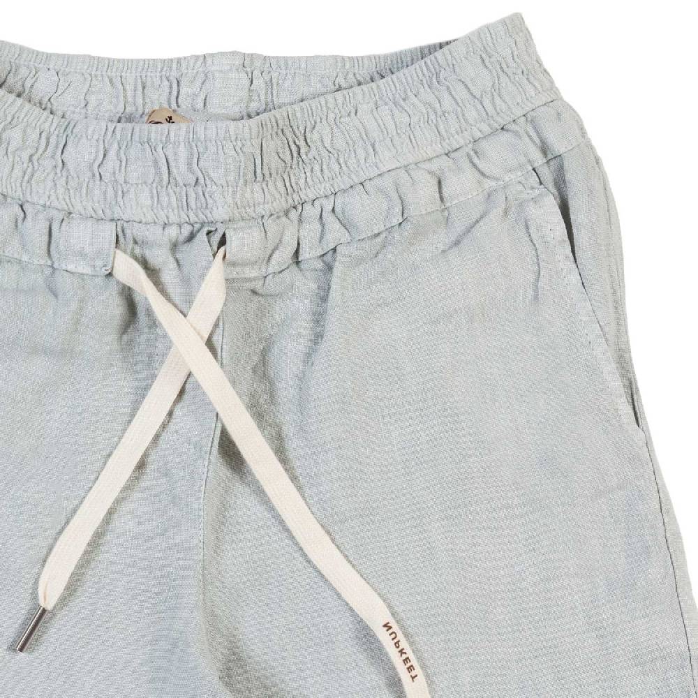 Nupkeet Bermuda lino grigio perla Napoli Italia