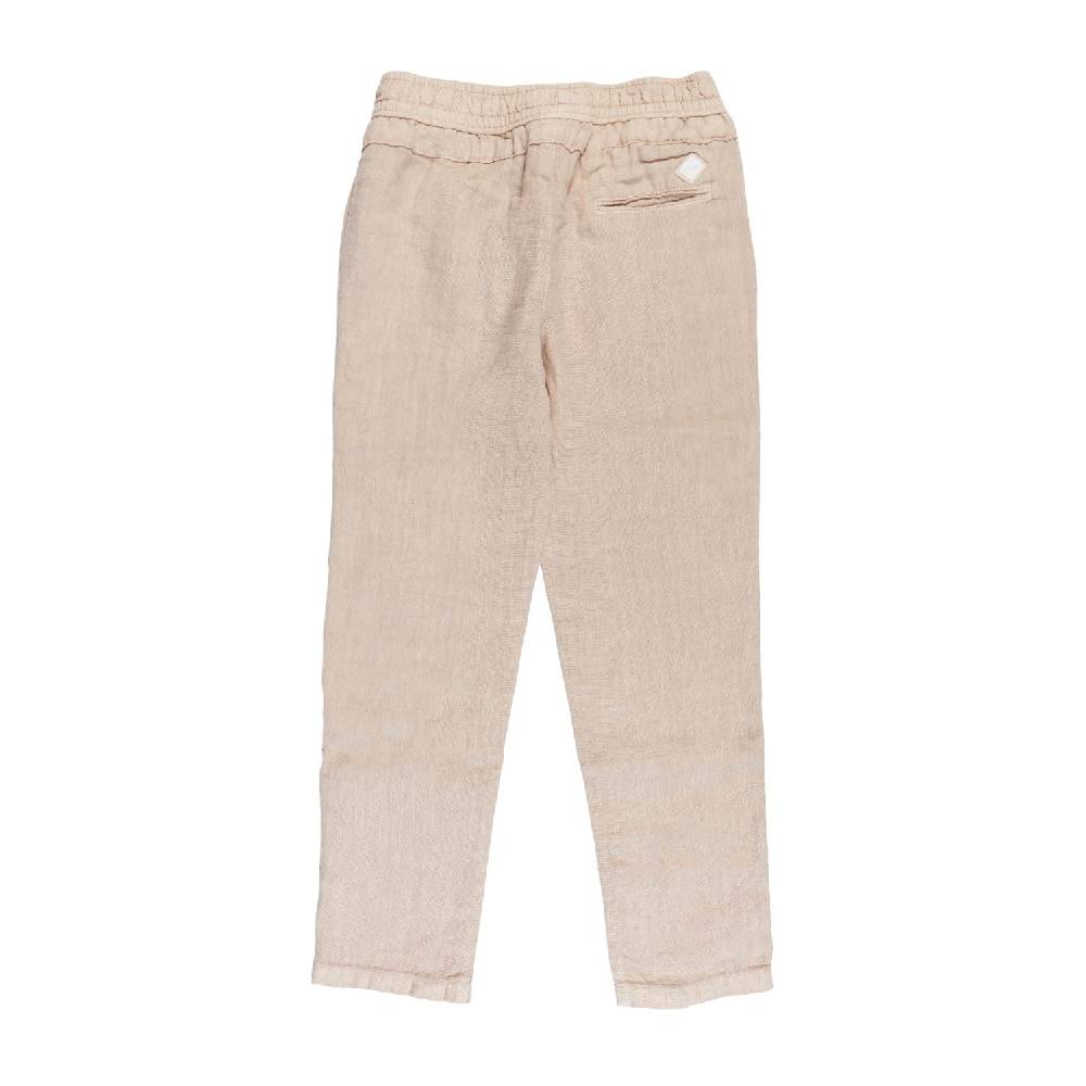 Nupkeet Pantalone lino nocciola Milano Promozione