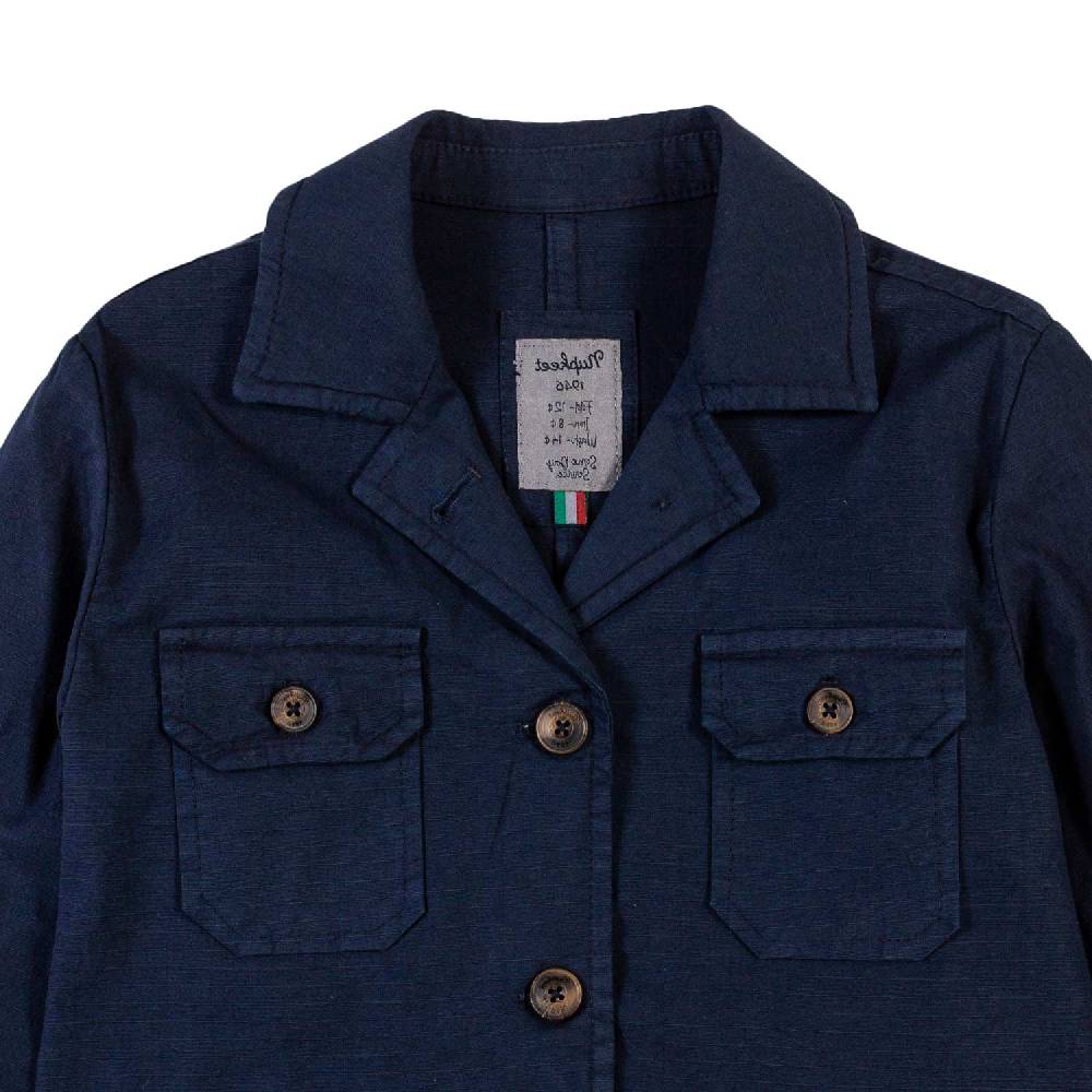 Nupkeet Giacca sahariana blu navy Varese Acquista Ora