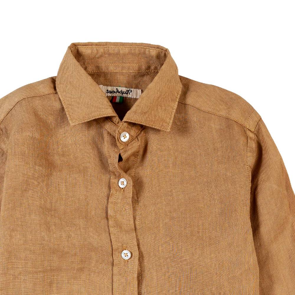 Nupkeet Camicia lino beige sabbia La Spezia Convenienza