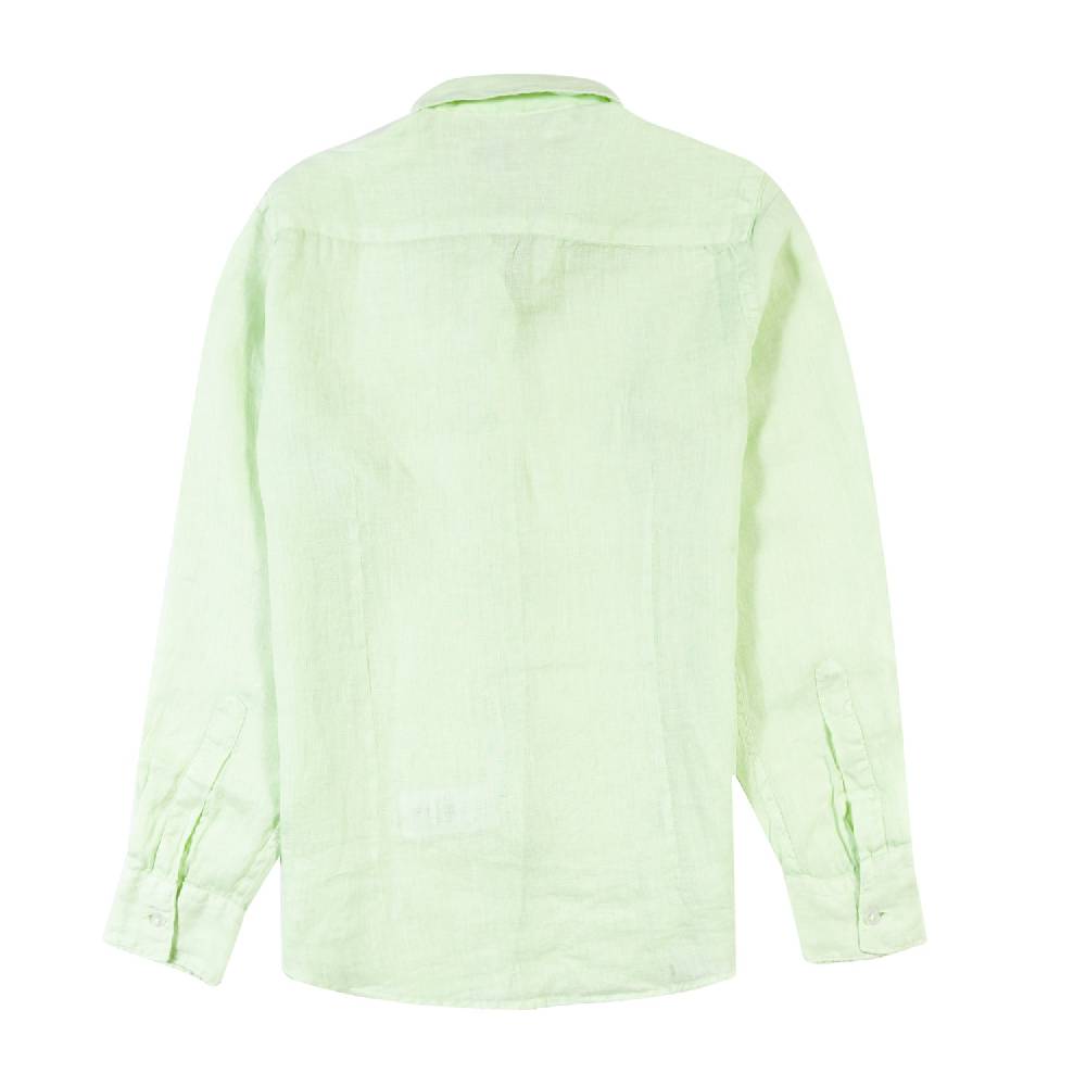 Nupkeet Camicia lino verde acqua La Spezia Presa