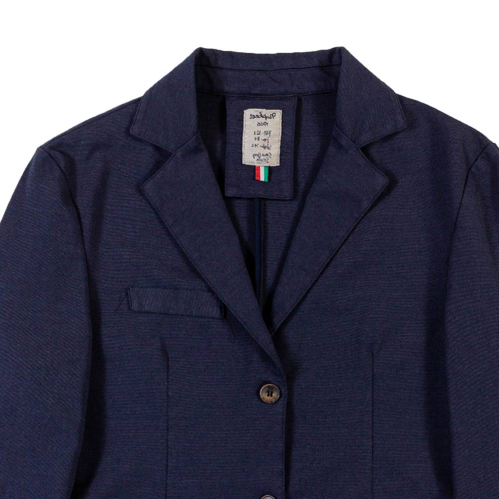 Nupkeet Giacca due bottoni blu navy Maratea In Vendita