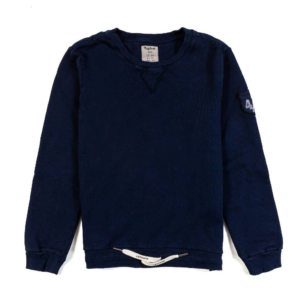 Nupkeet Felpa girocollo blu navy Bologna Saldi Di Fabbrica