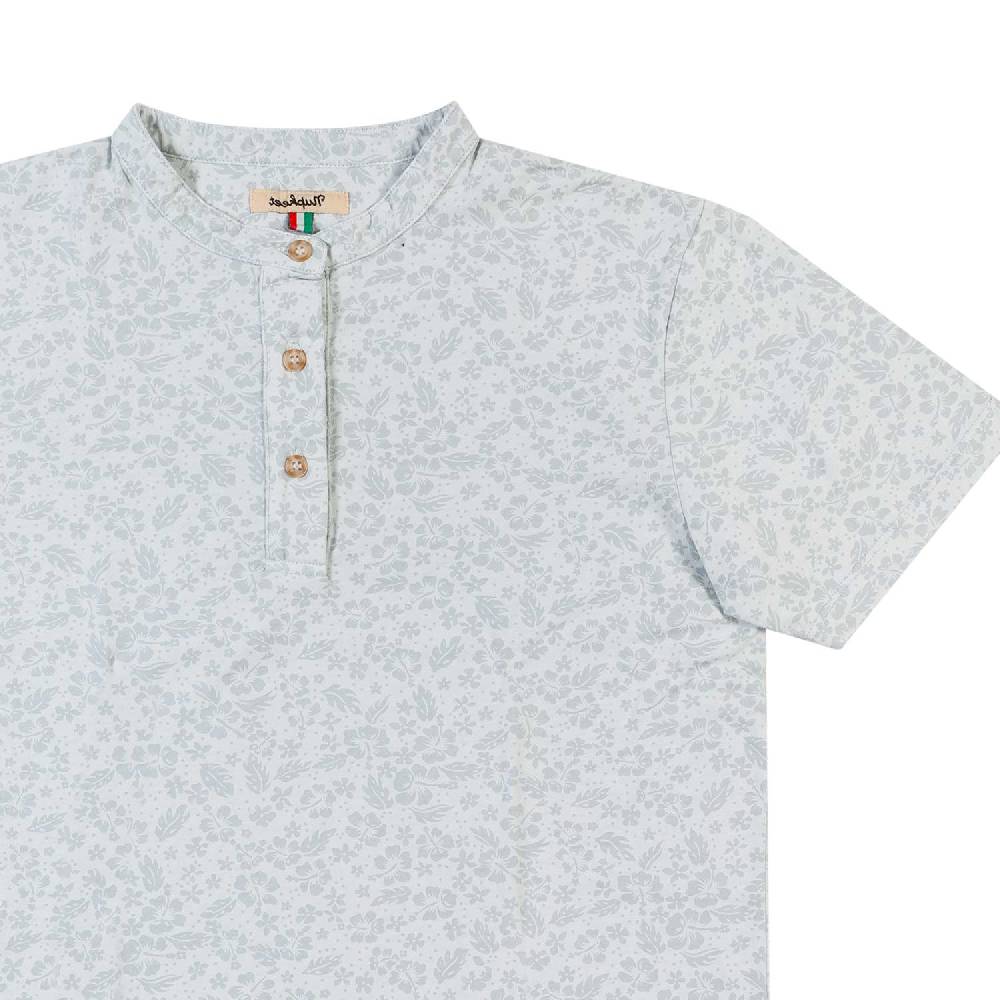 Nupkeet T-shirt serafino grigio perla Trieste Offerta speciale della fabbrica