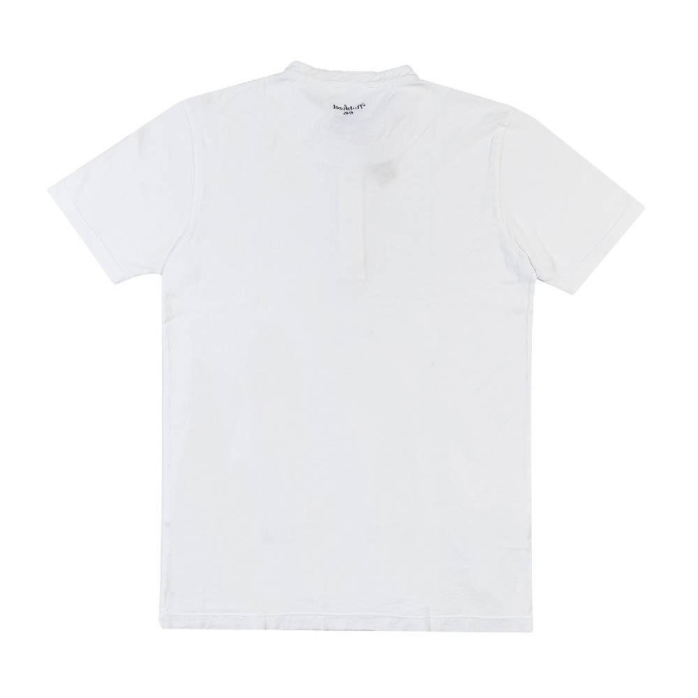 Nupkeet T-shirt serafino bianca Brescia Fino al 55% di sconto