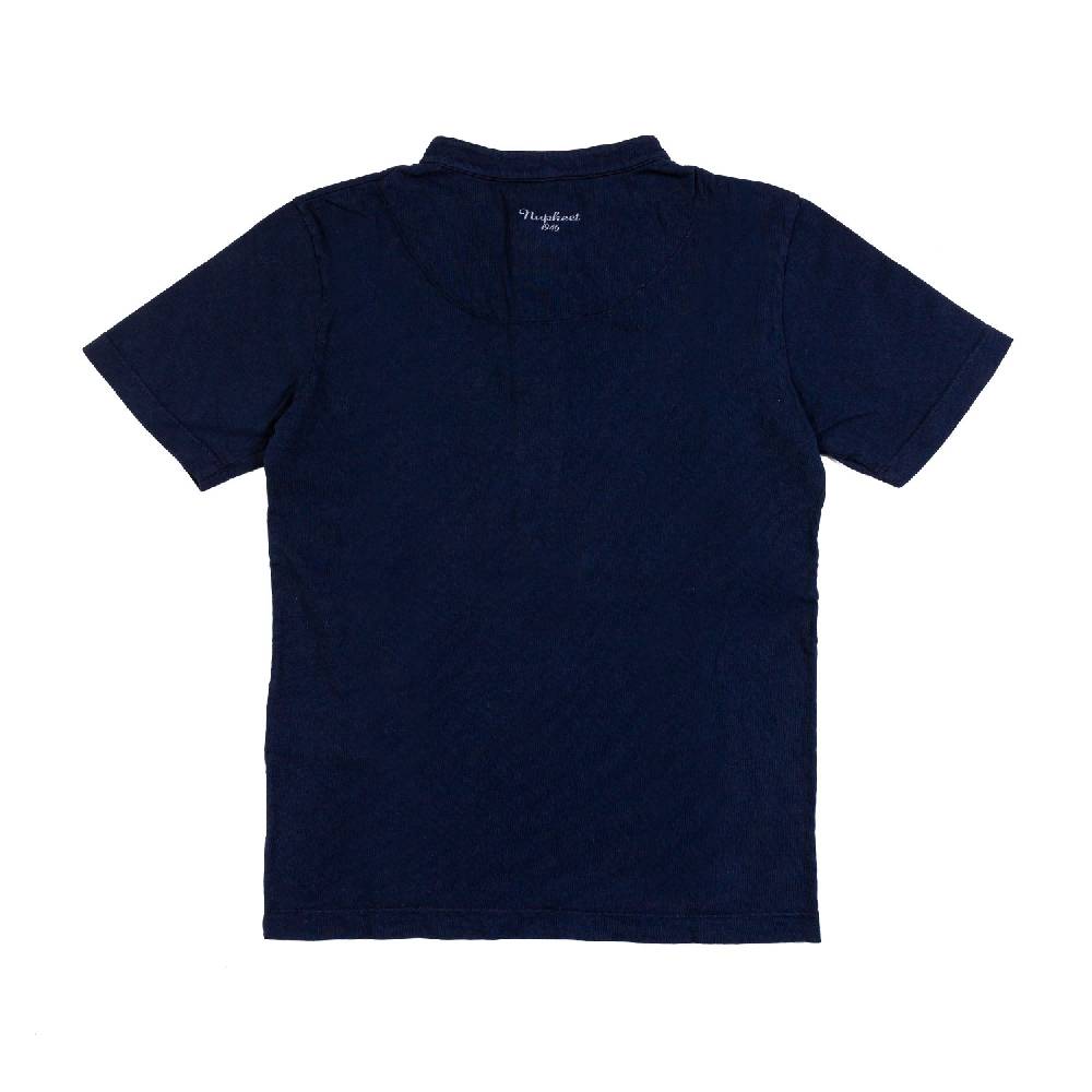 Nupkeet T-shirt serafino blu navy Brescia Discount Store per i nuovi prodotti
