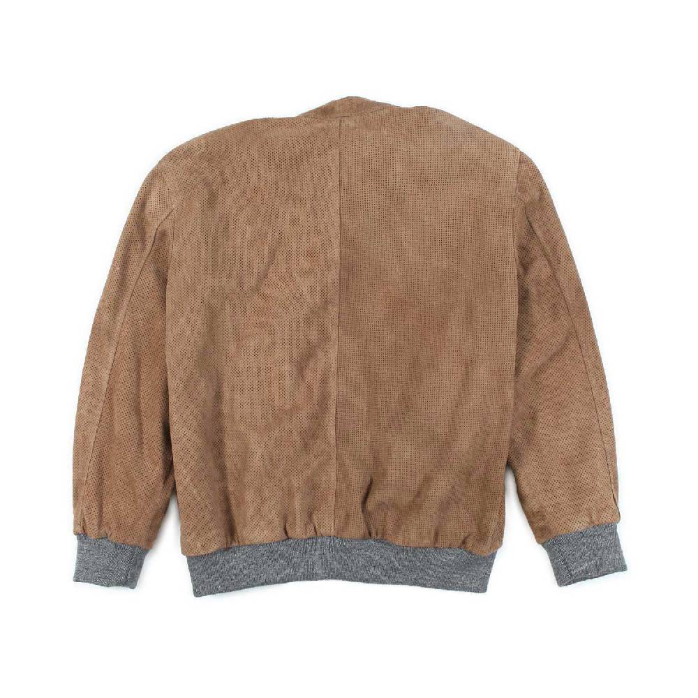 Nupkeet Bomber camoscio marrone Pesaro Black Friday Prezzi