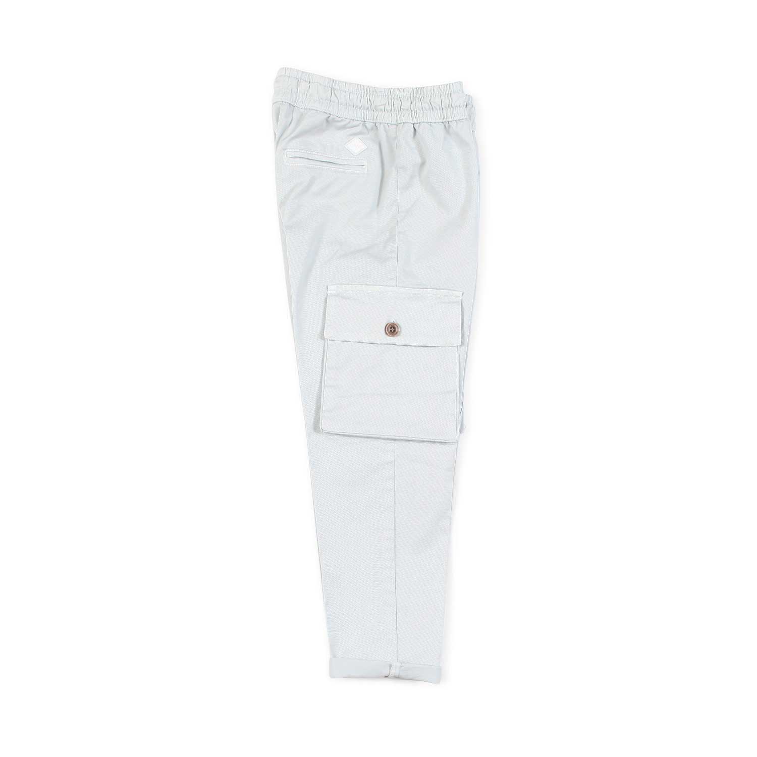Nupkeet Pantalone cargo bianco perla Verona Italia