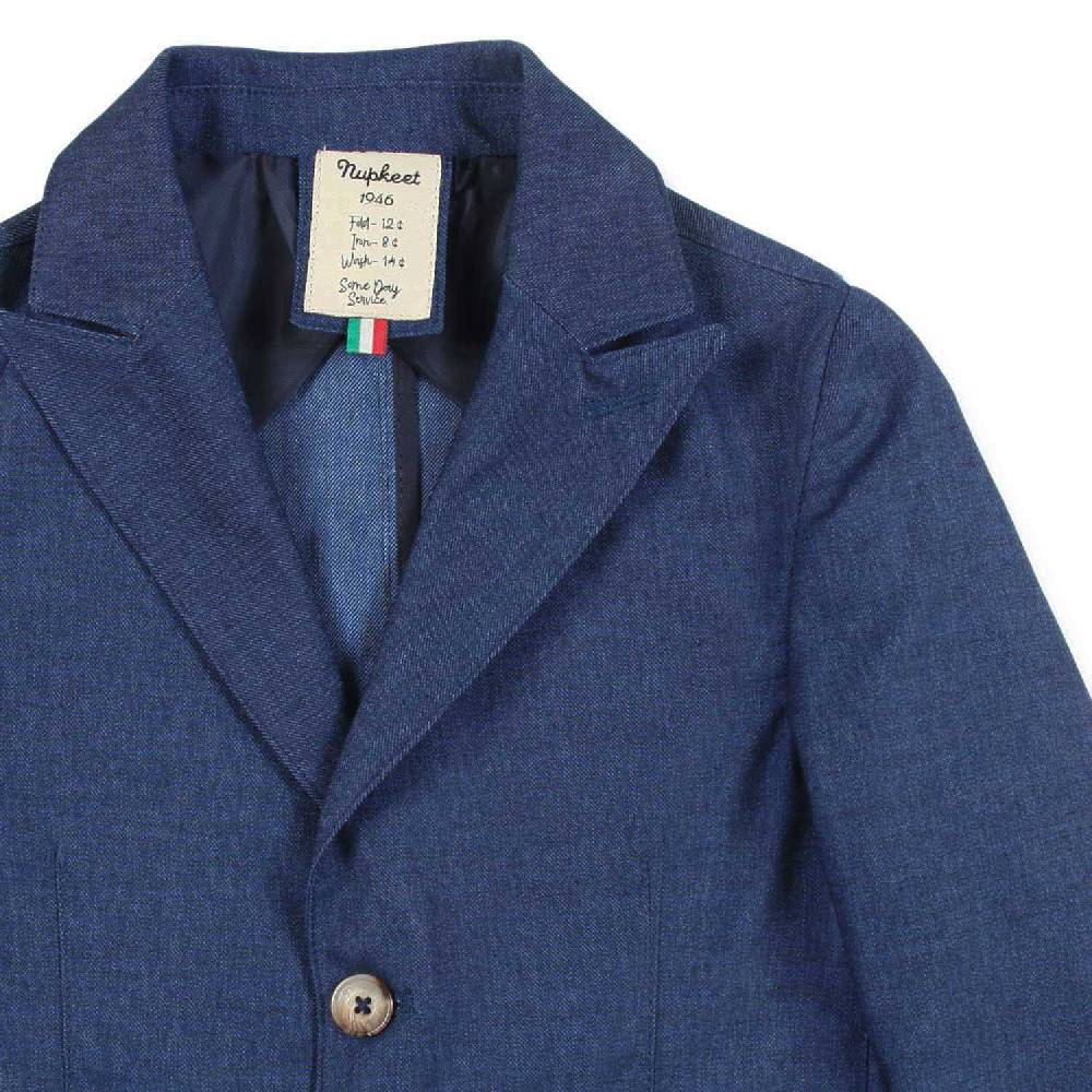 Nupkeet Giacca blu 2 bottoni Grosseto Fino Al -60%