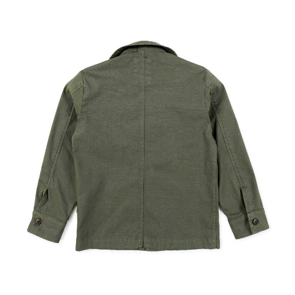 Nupkeet Giacca sahariana verde militare Varese Sconto