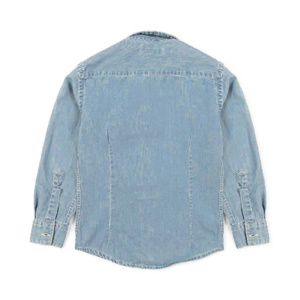 Nupkeet Camicia denim blu medio Aprilia Online