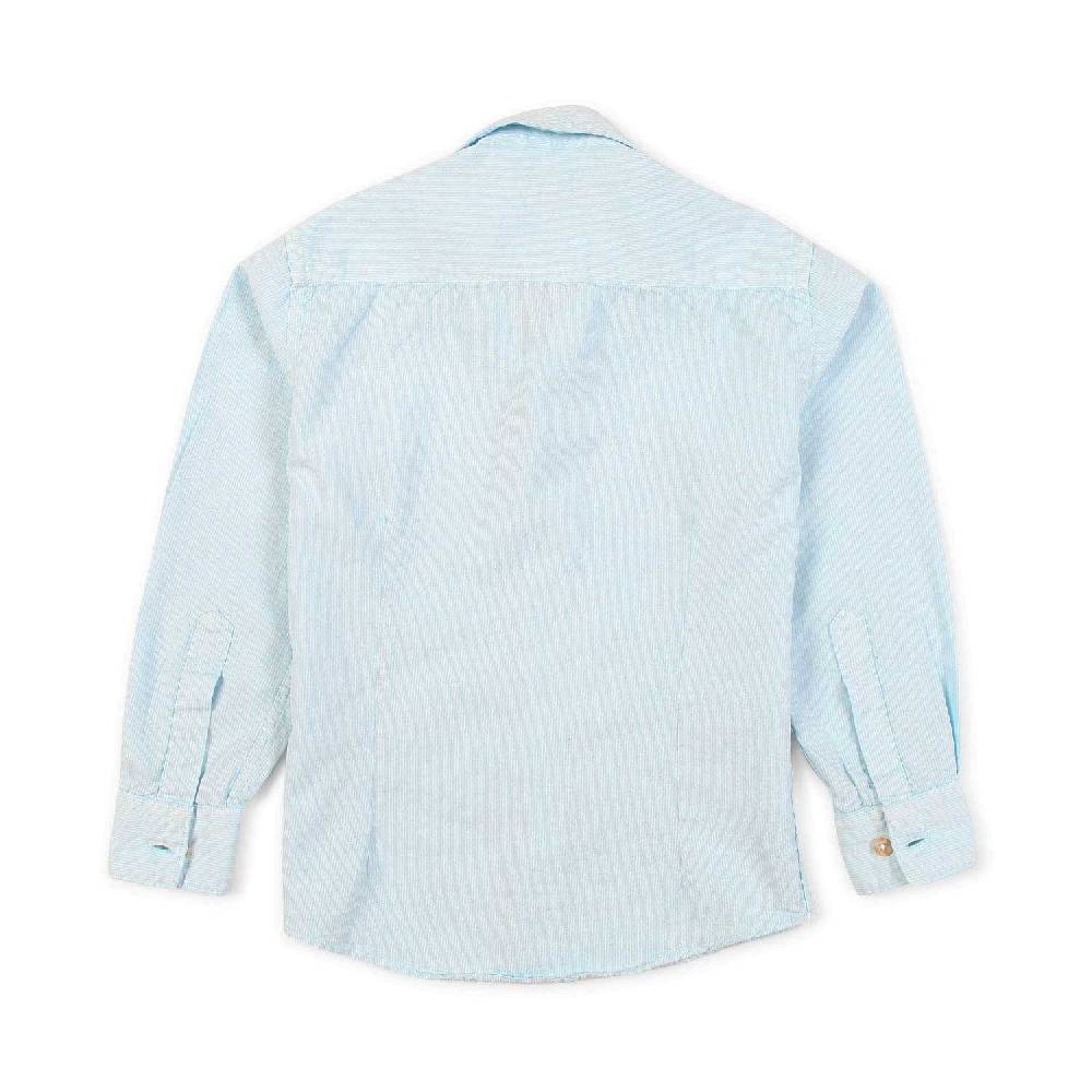 Nupkeet Camicia bacchetta bianca e azzurra Pisa Vendita Economica
