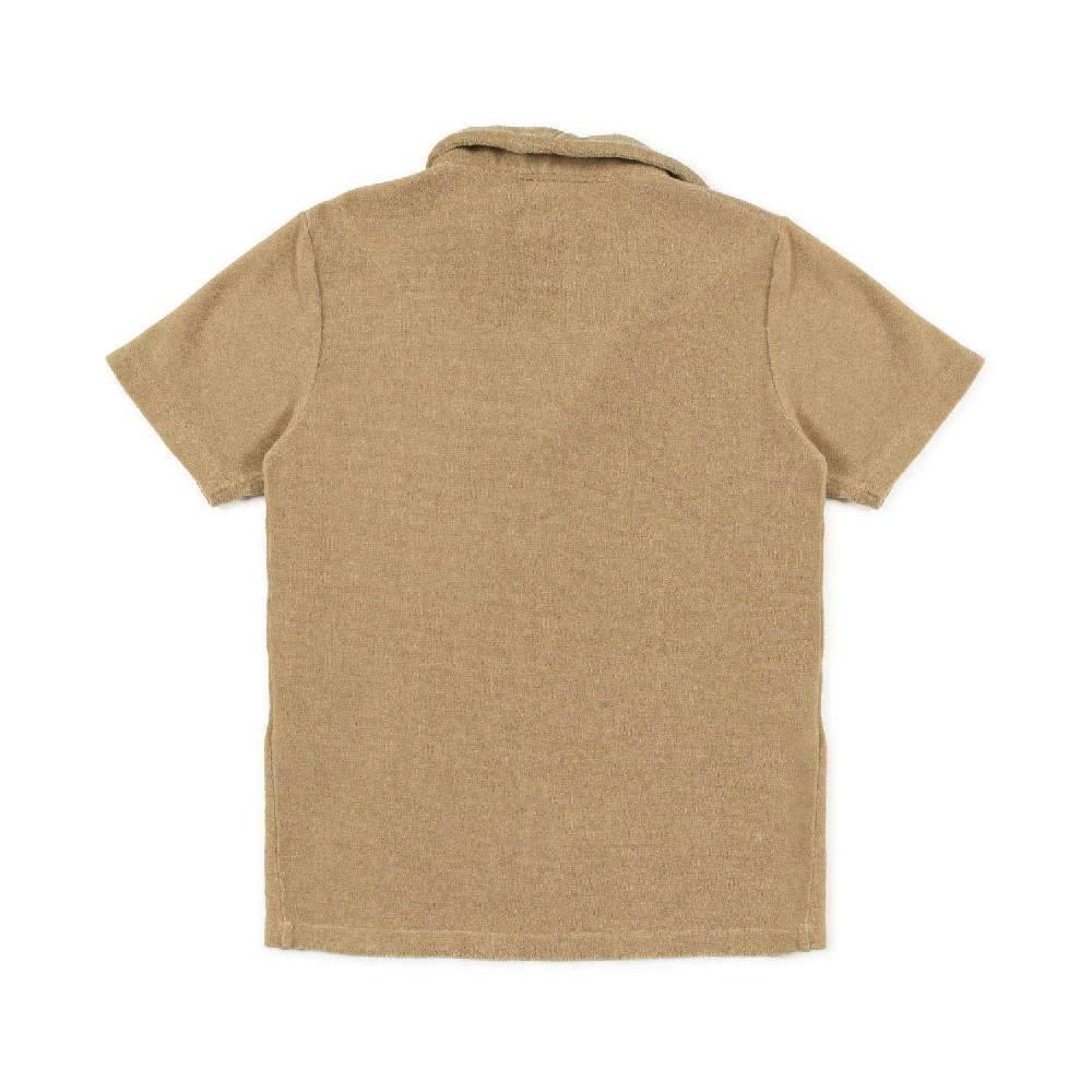 Nupkeet Polo spugna beige sabbia Cesena Sconto di tempo limitato
