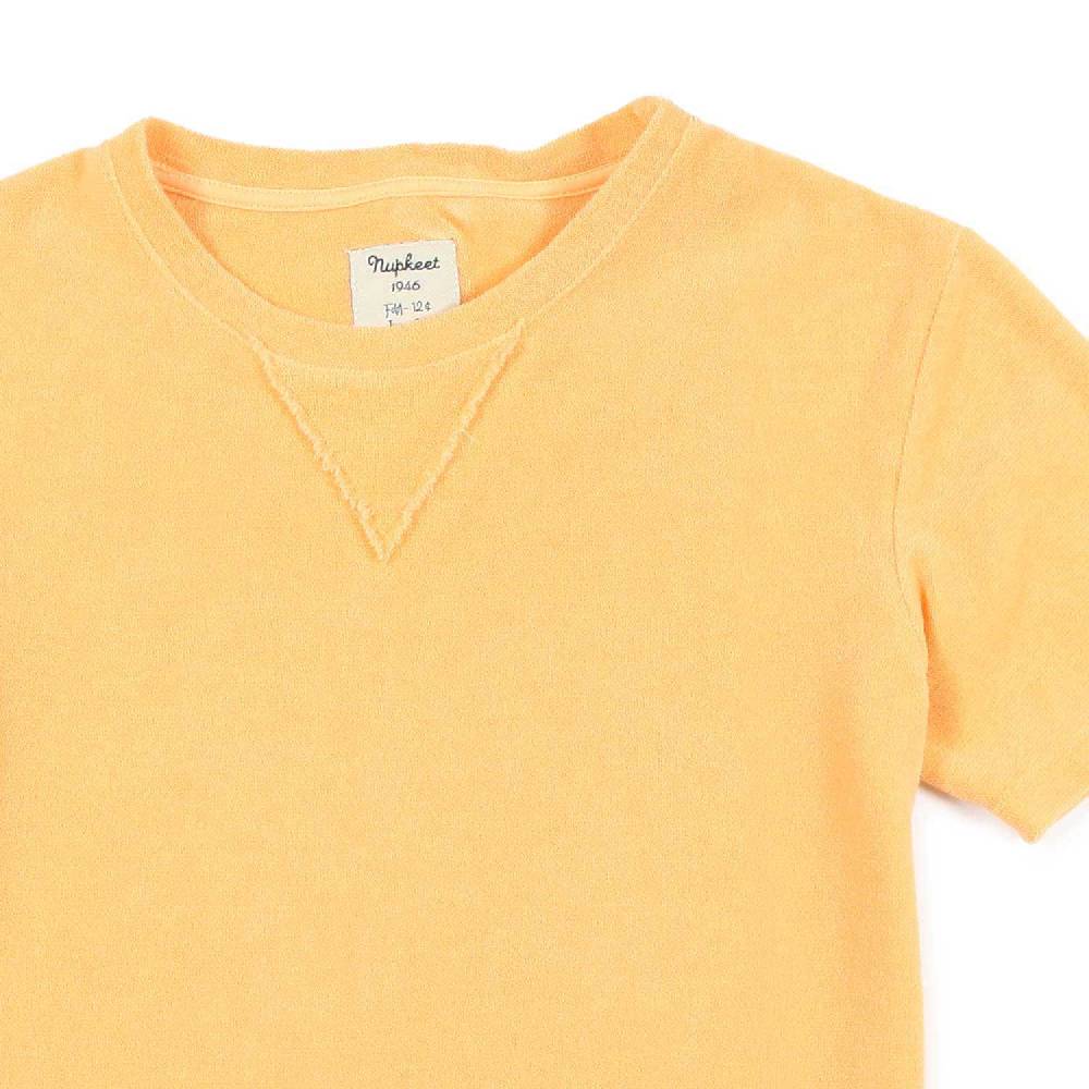 Nupkeet T-shirt spugna arancio zucca Andria Negozio online di fabbrica
