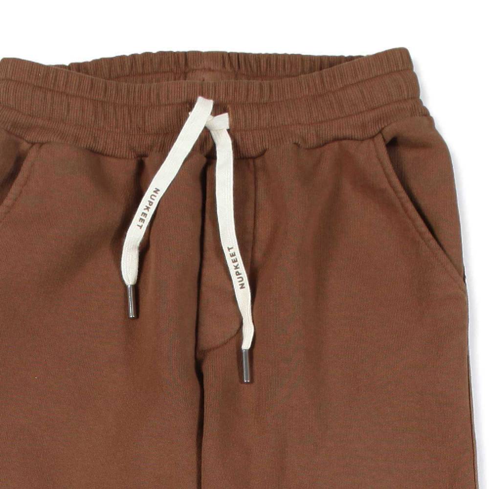 Nupkeet Pantalone felpa marrone cacao Cagliari Comprare a buon mercato