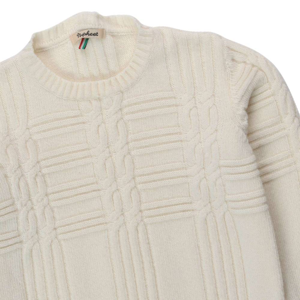 Nupkeet Maglione Bernardo panna a trecce Offerta Giorno del Papà