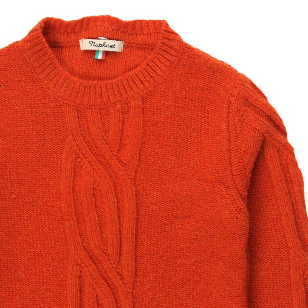 Nupkeet Maglione Isidoro rosso coccio Offerta San Valentino