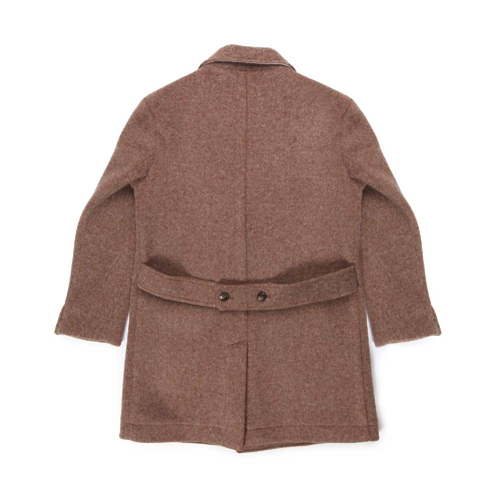 Nupkeet Cappotto Oliviero tabacco melange Smaltimento dello stoccaggio