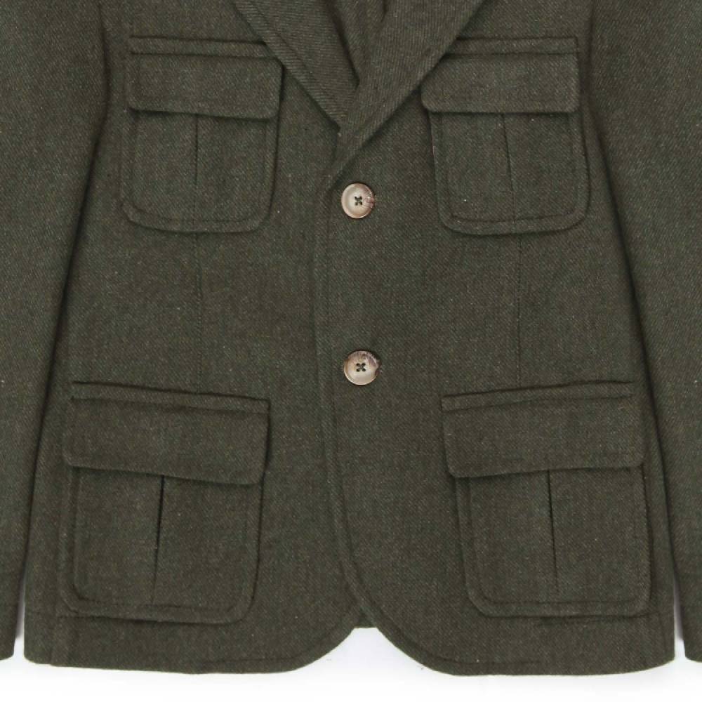 Nupkeet Giacca Boris twill verde Offerte esclusive