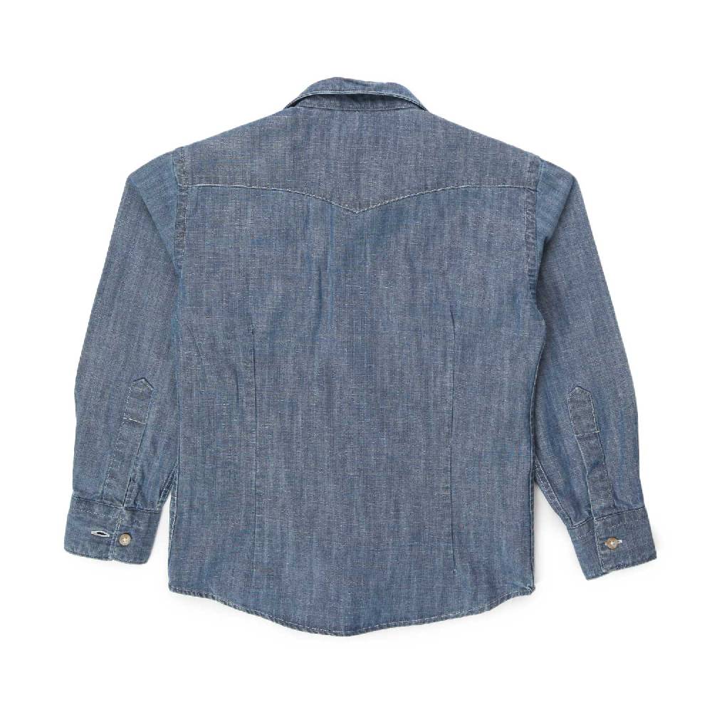 Nupkeet Camicia texana Ruben blu denim Promozione temporanea