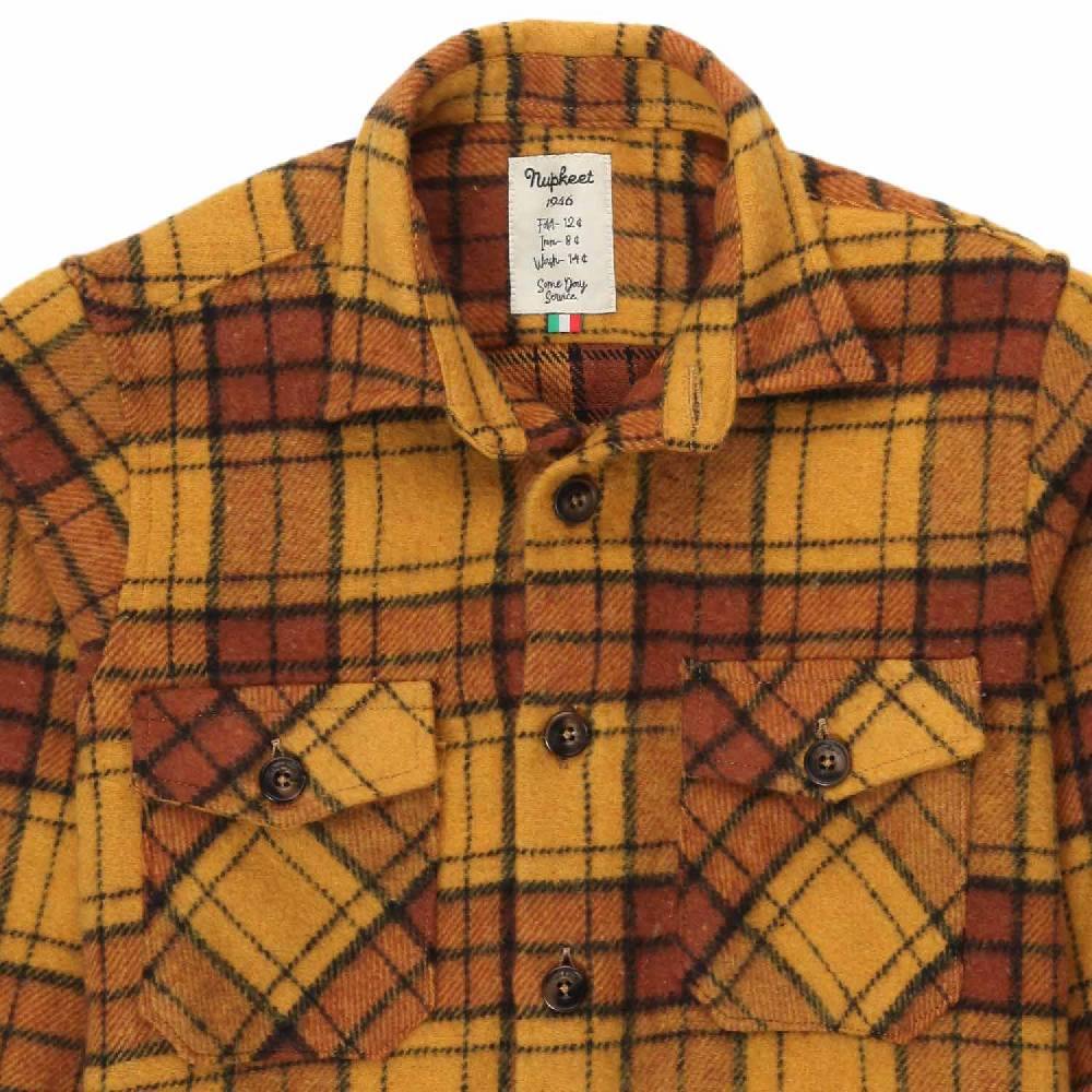 Nupkeet Giacca a camicia Luca tartan Fino al 60% di sconto