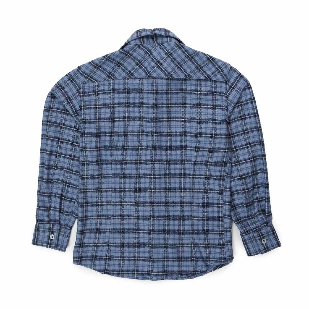 Nupkeet Camicia Ulrico check azzurra Only for today