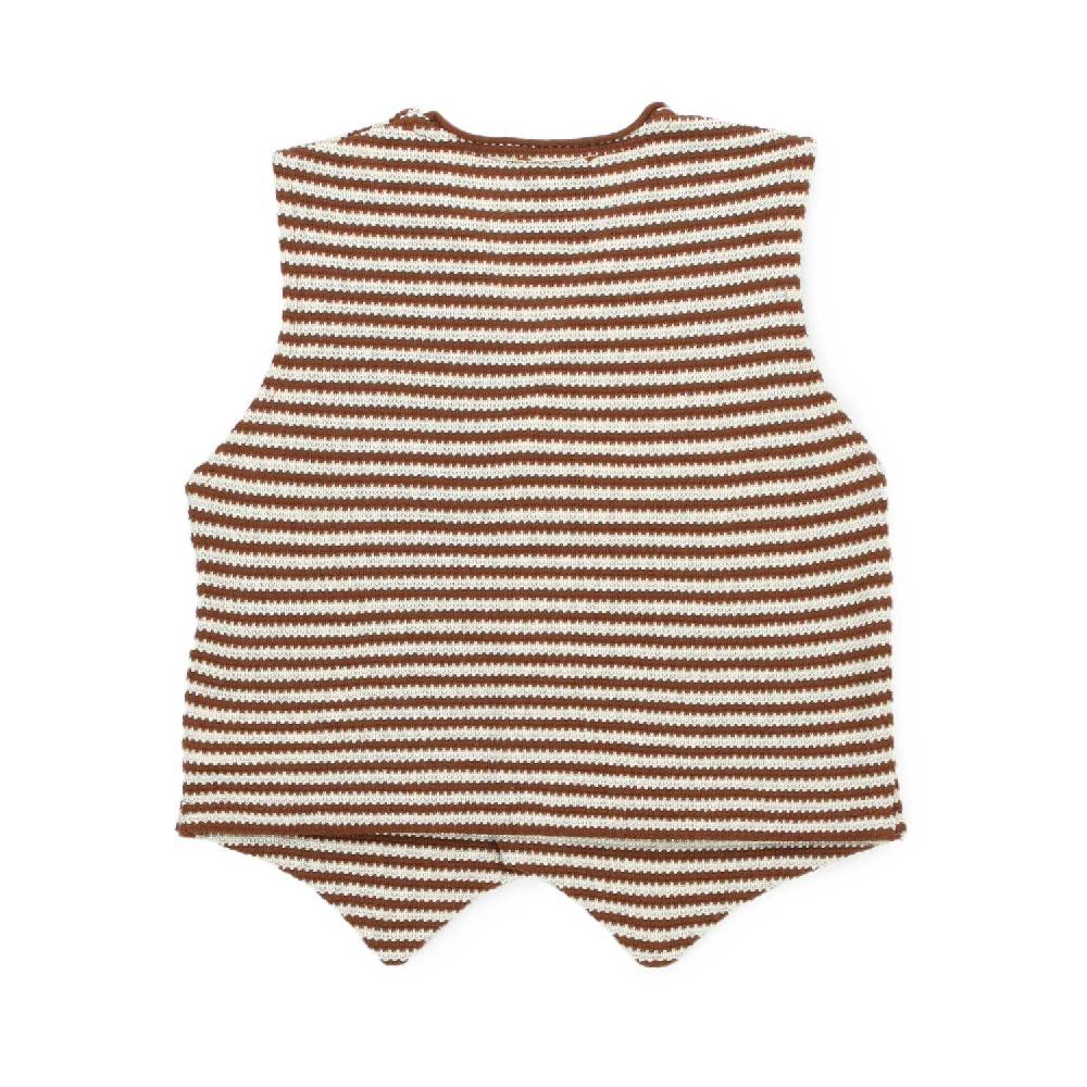 Nupkeet Gilet Gomera a righe Promozione