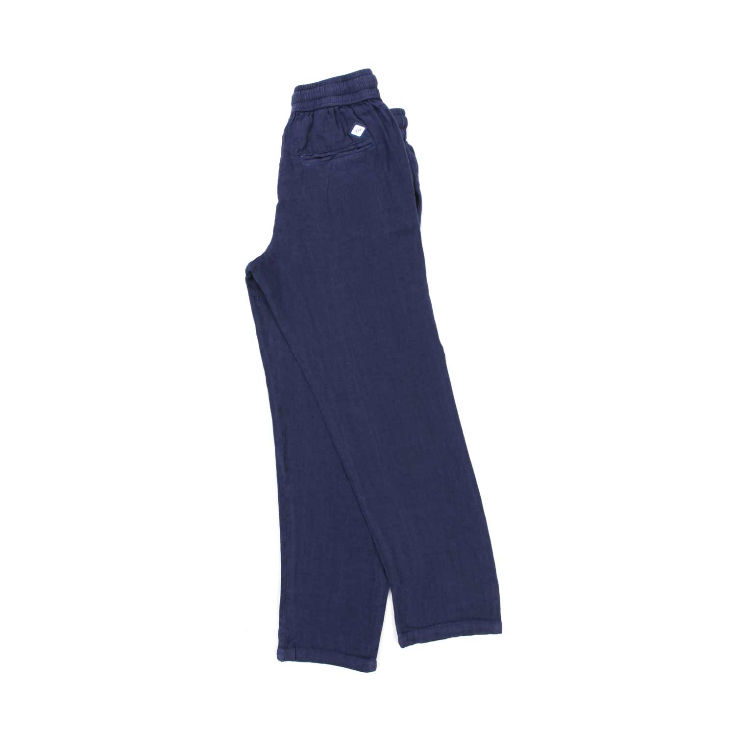 Nupkeet Pantalone Leyte blu in lino Acquista Ora
