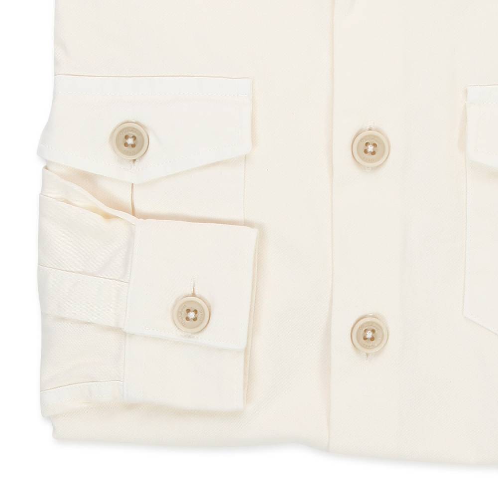 Nupkeet Giacca a camicia Portorico bianco panna Presa
