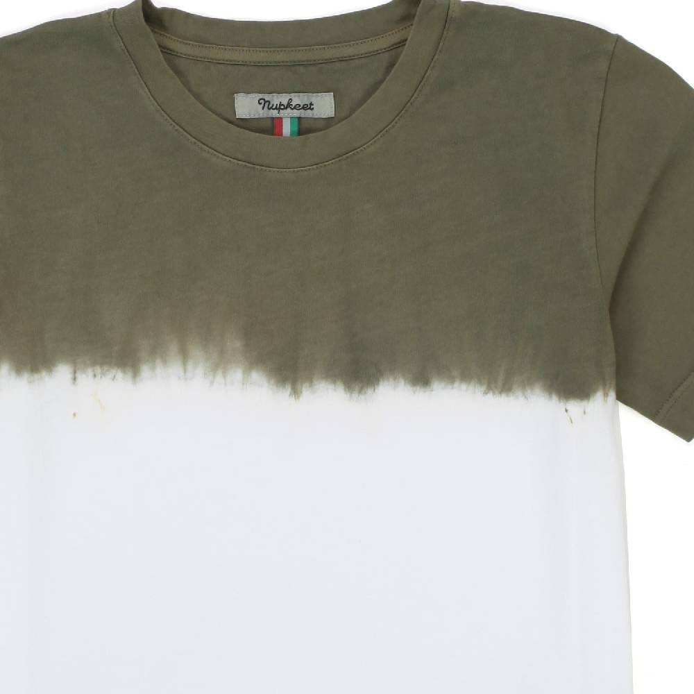 Nupkeet T-shirt Aruba bianca e salvia Prezzo di fabbrica