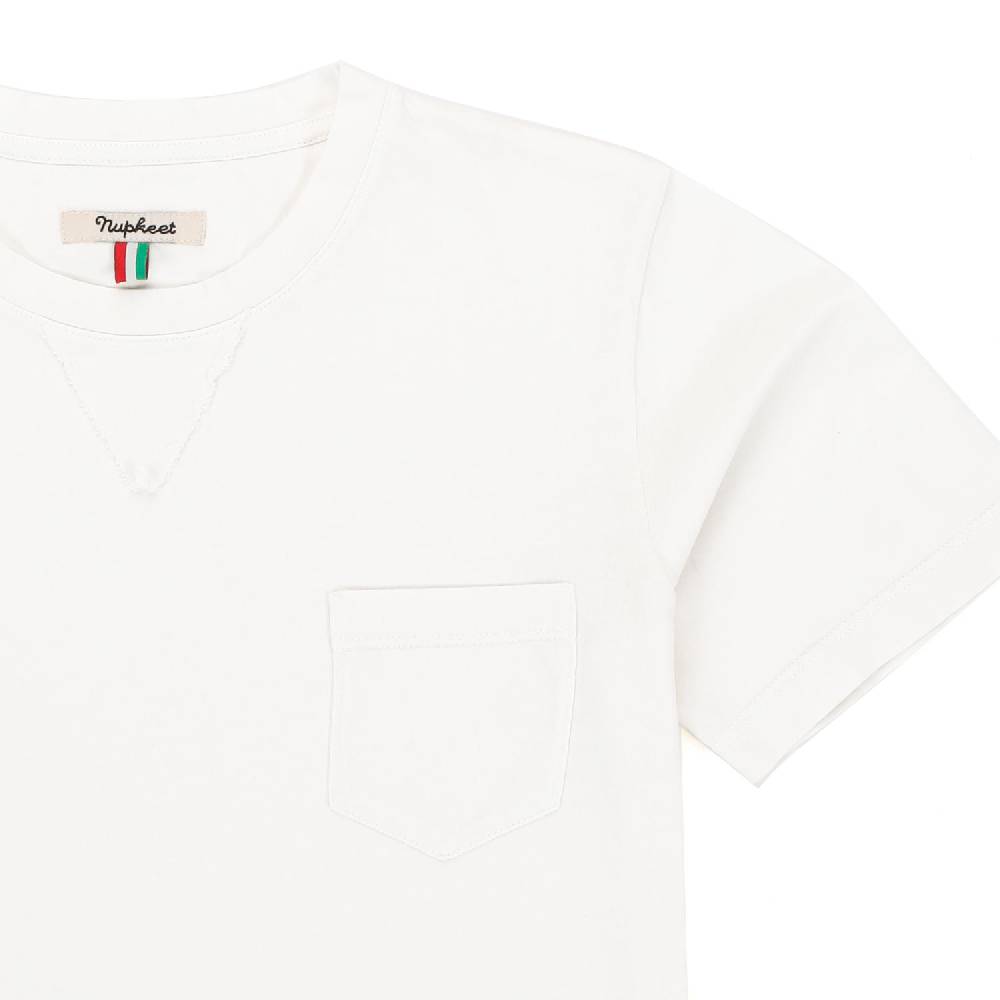 Nupkeet T-shirt Timor bianca – Bambino e Ragazzo Offerta per la Festa della Mamma