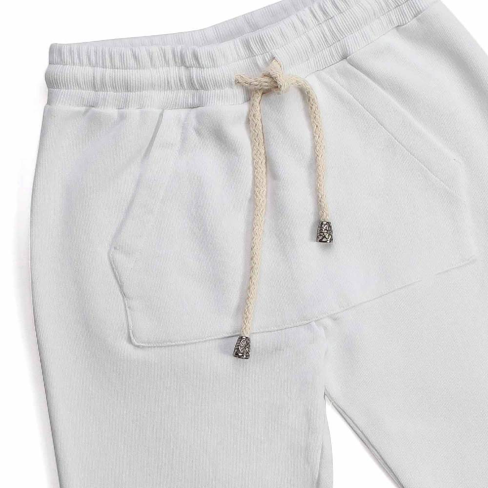 Nupkeet Puzzola Bianco – Pantalone tuta con coulisse Novità