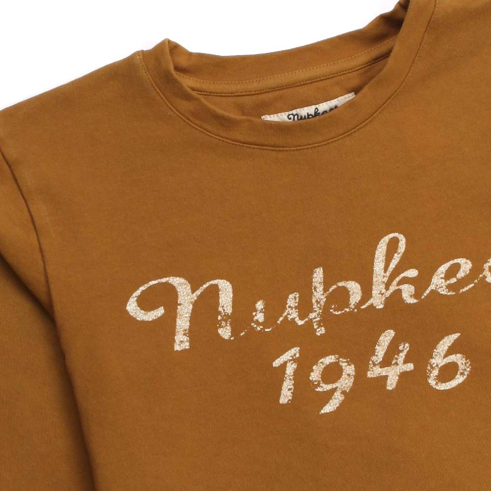 Nupkeet Scimmia Ocra – T-shirt a manica lunga bambino e teen Online