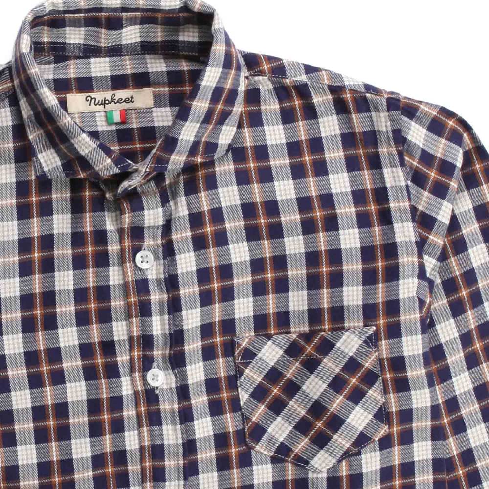 Nupkeet Falco a quadri – Camicia di flanella bambino e teen Saldi