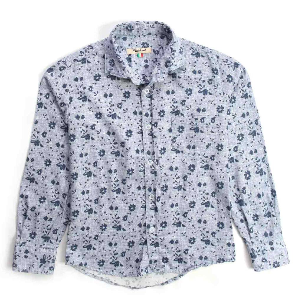 Nupkeet Murena azzurra – Camicia in flanella tartan Nuova