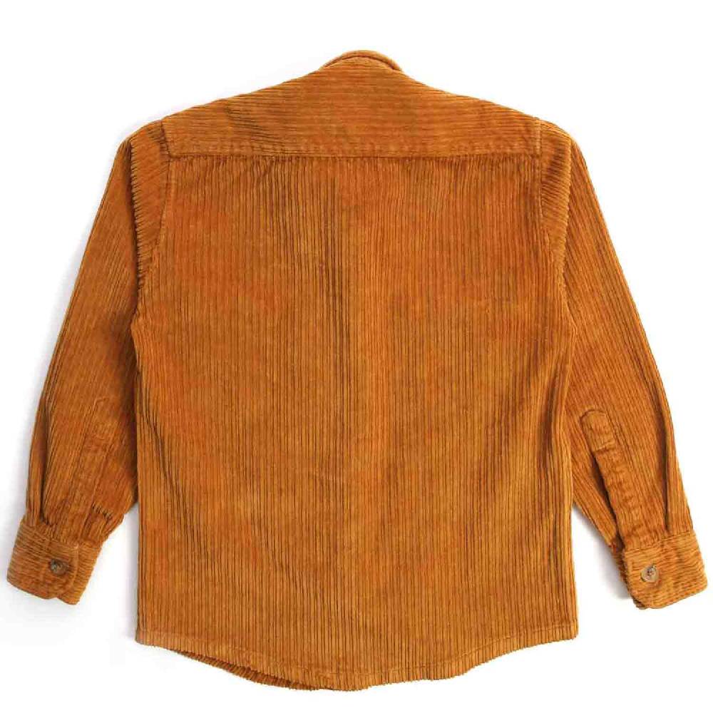 Nupkeet Coccodrillo ocra – Giacca a camicia in velluto Negozio online di fabbrica