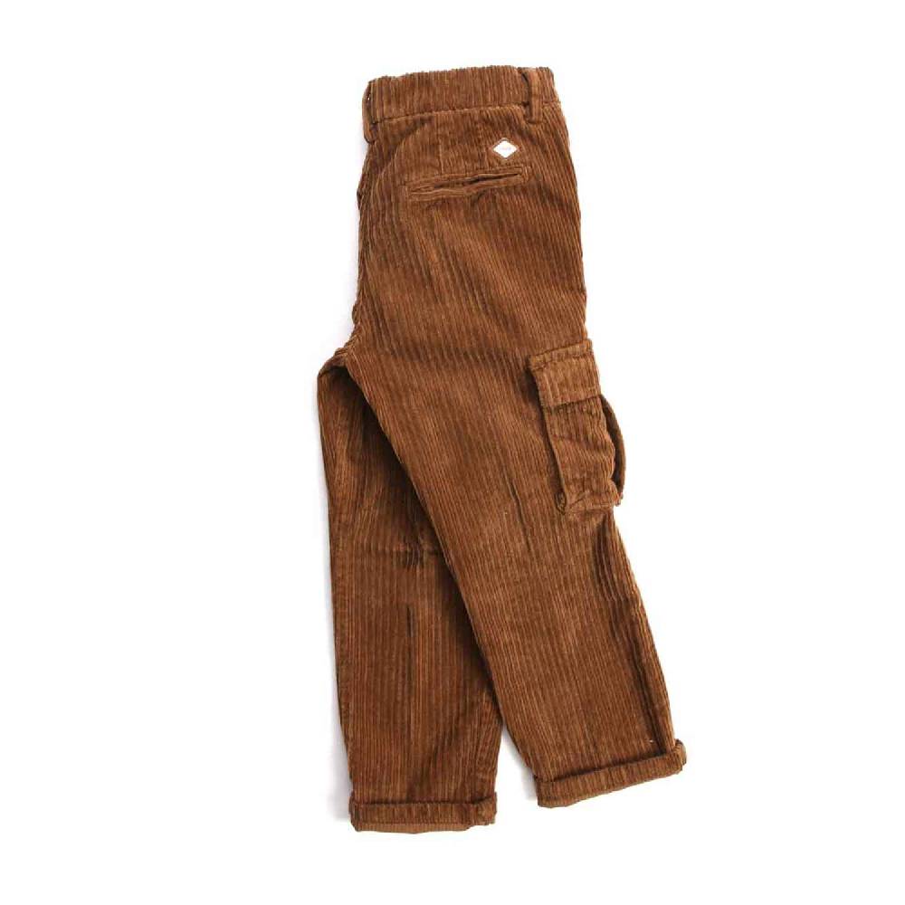 Nupkeet Coniglio color bruciato – Pantalone in velluto bambino e ragazzo Offerta speciale