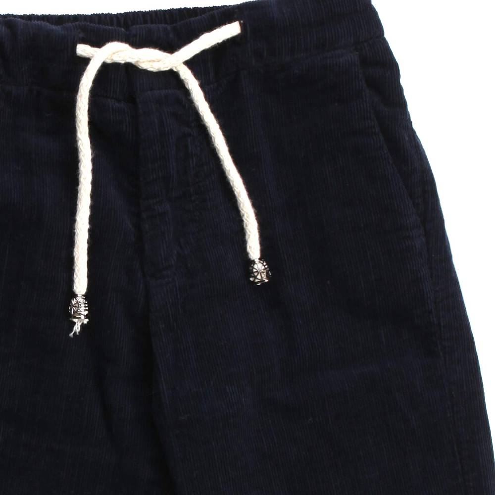 Nupkeet Aragosta blu scuro – Pantalone in velluto millerighe Shopping online