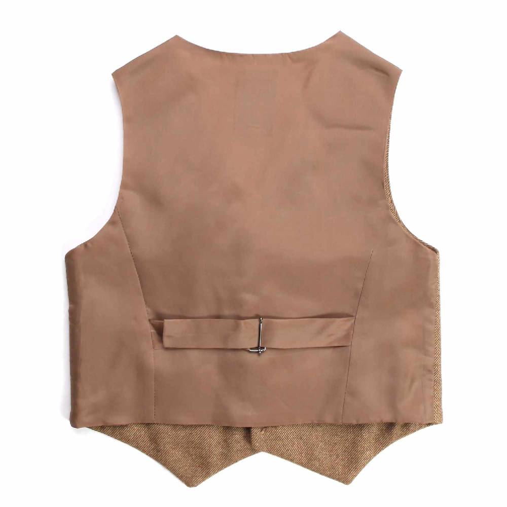Nupkeet Cobra marrone – Gilet in twill bambino e teenager Smaltimento dello stoccaggio