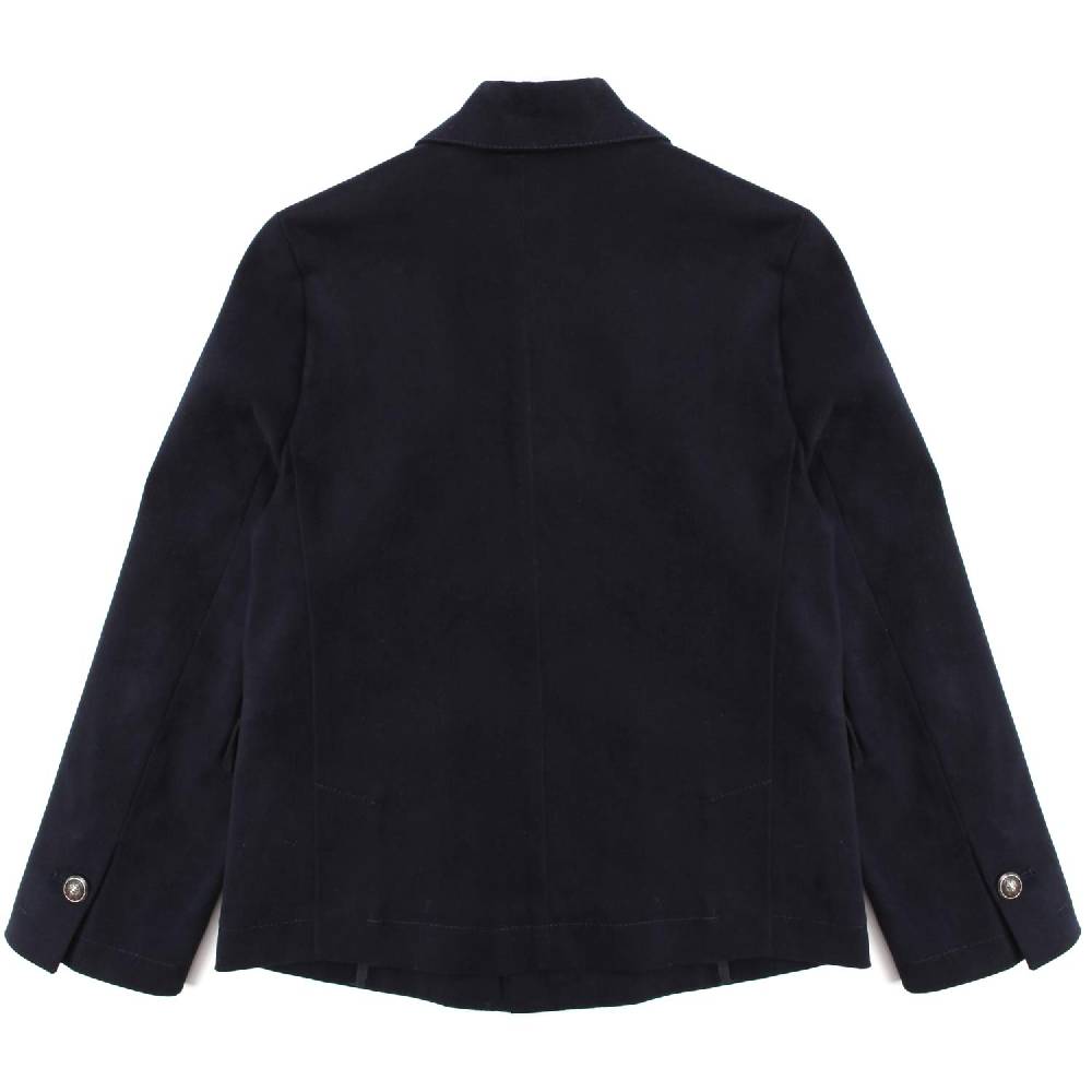 Nupkeet Lupo blu – Giacca doppiopetto in cotone Offerta migliore