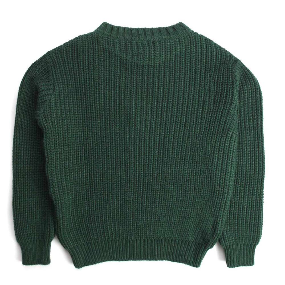 Nupkeet Cormorano verdone – Pullover in tricot a coste Nuovi prodotti