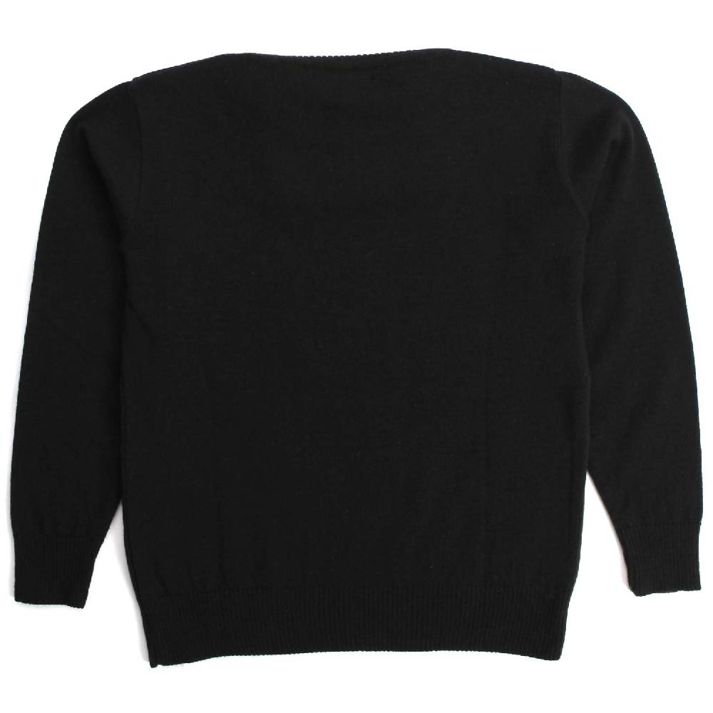 Nupkeet Leopardo nero – Pullover collo alto in tricot stretch Super Saving Price