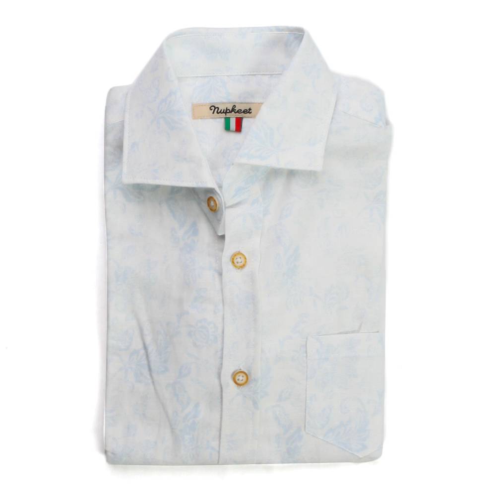Nupkeet Camicia Frappè Bianca Offerta Pasqua